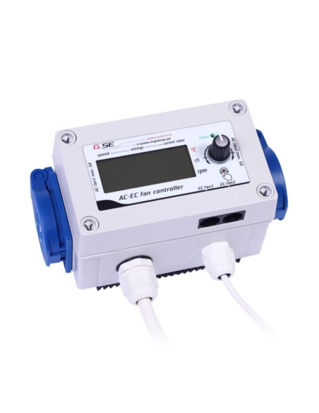 CONTRÔLEUR TEMPÉRATURE HUMIDITÉ JOUR/NUIT - AC-EC - 2x5A - GSE