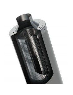 FILTRE À CHARBONS ACTIFS IN-LINE (1000m3/h - 200mm) -...