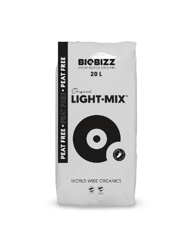LIGHT MIX SANS TOURBE 20L - BIOBIZZ