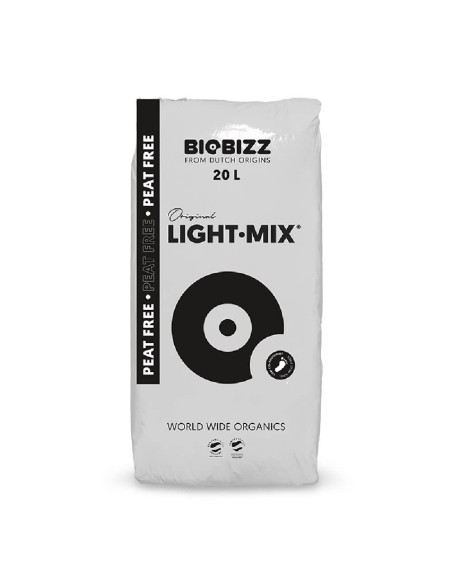 LIGHT MIX SANS TOURBE 20L - BIOBIZZ