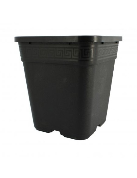 POT PLASTIQUE CARRÉ - VOLUME DE 1 À 30 LITRES