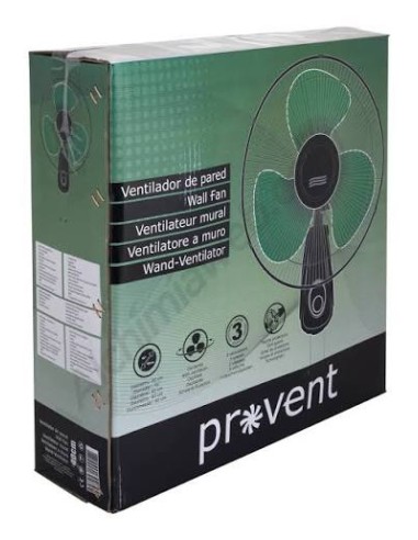 VENTILATEUR MURAL 40CM 3 VITESSES - PRO VENT