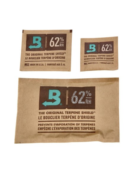 Sachets de contrôle d'humidité Boveda 62% T8